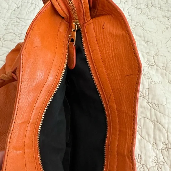 Balenciaga Velo Orange Crossbody Bag - Picture 8 of 15